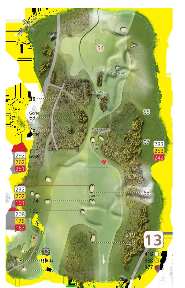 Golf Courses In England Map Old Course St andrews Links the Home Of Golf