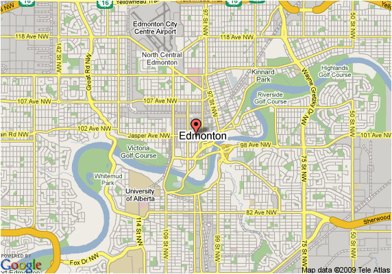 Google Map Edmonton Alberta Canada Map Of Alberta Edmonton Download them and Print