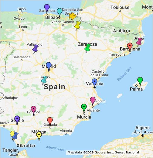 Google Maps Cadiz Spain Spain Google My Maps
