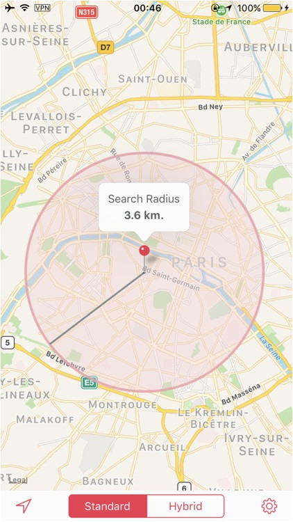 Google Maps Stade De France Radius Maps by Truewhoo Network Technology