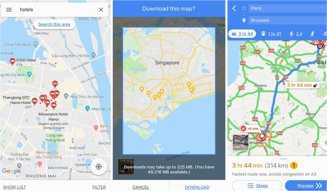 Gps Maps Ireland Free Download Three Best Offline Map Apps for Road Trips and Gps