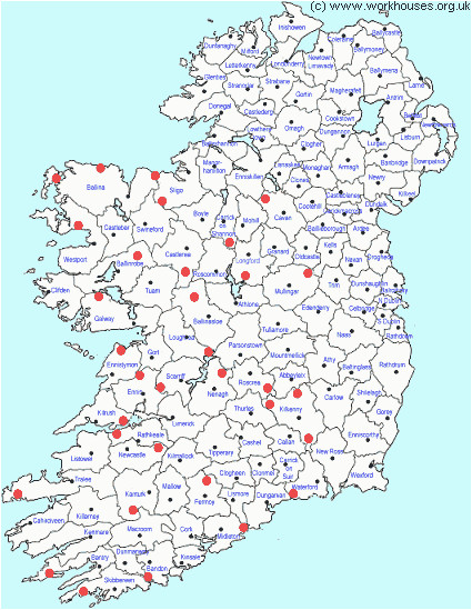 Innisfree Ireland Map the Workhouse In Ireland the Story Of Ireland