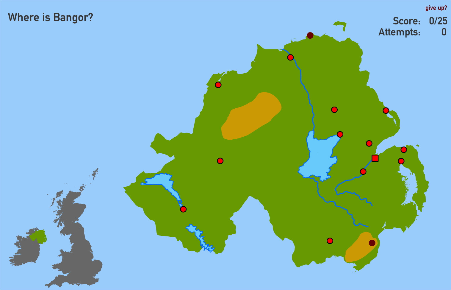 Ireland Physical Map Physical Geography Of northern Ireland Physical Features Of norhtern