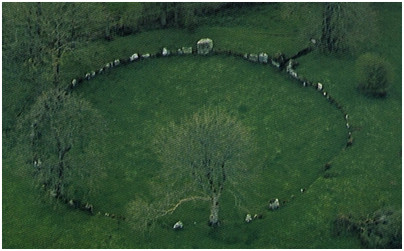 Ireland Stone Circles Map Old European Culture Grange Circle