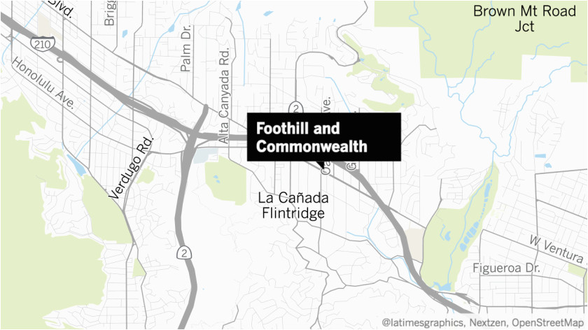 La Canada Flintridge Map 12 Year Old Boy Confesses to Detectives Claim Of Abduction attempt