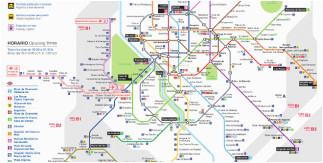 Madrid Spain Metro Map Maps and Essential Guides Of Madrid