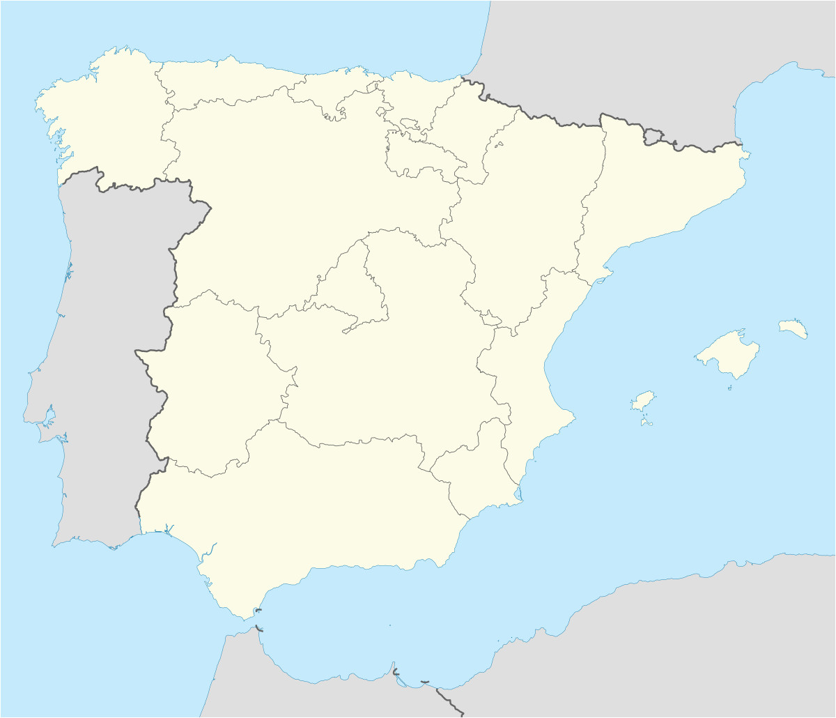 Madrid Spain On Map A Vila Spain Wikipedia