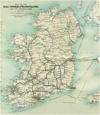 Mallow Ireland Map the Sunny Side Of Ireland John O Mahony and R Lloyd Praeger