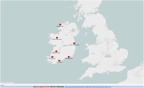 Map Ireland Airports Pinterest