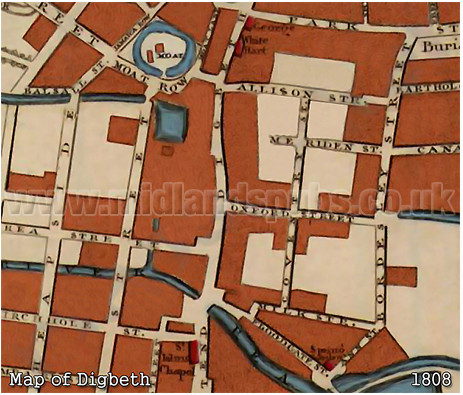 Map Of Birmingham England Birmingham History Information Photographs Genealogy
