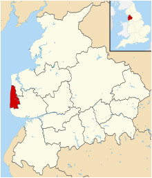 Map Of Blackpool England Blackpool Wikipedia