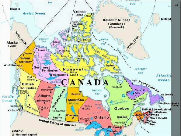 Map Of Canada Canadian Shield Plan Your Trip with these 20 Maps Of Canada