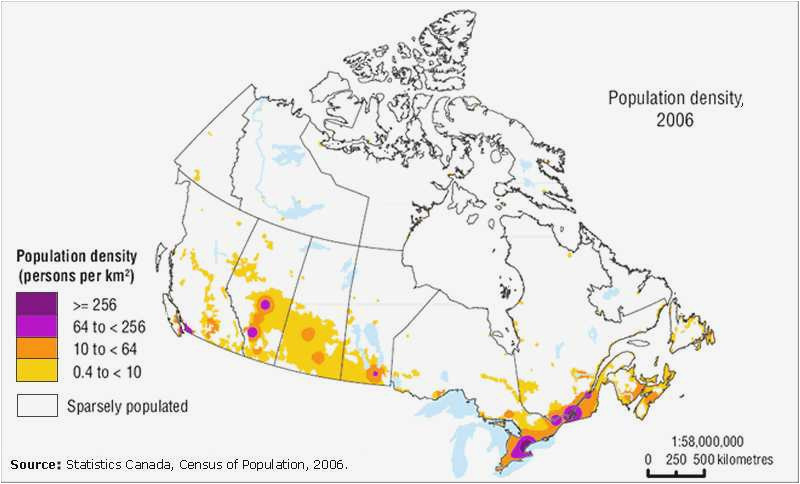 Map Of Canada Population Density Georgia Population Density Map Canada Population Density Map Fresh