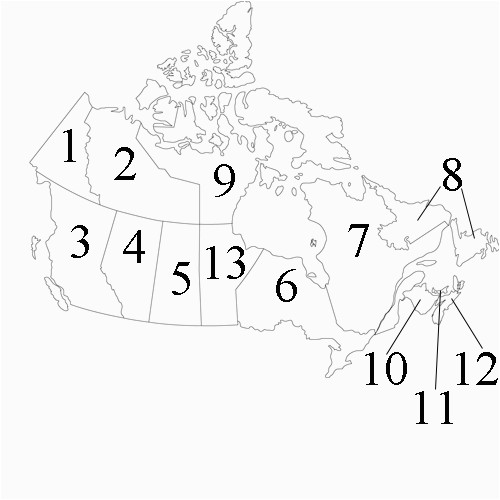 Map Of Canada Provinces Quiz 53 Rigorous Canada Map Quiz