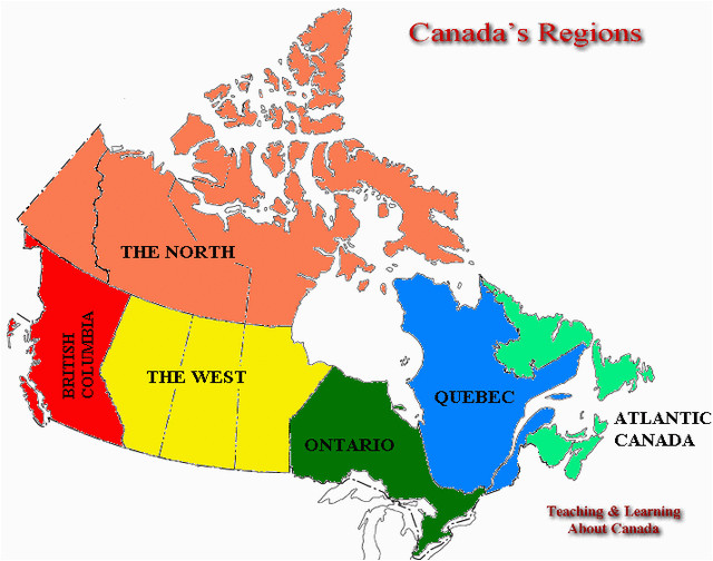 Map Of Canada S Landform Regions Plan Your Trip with these 20 Maps Of Canada