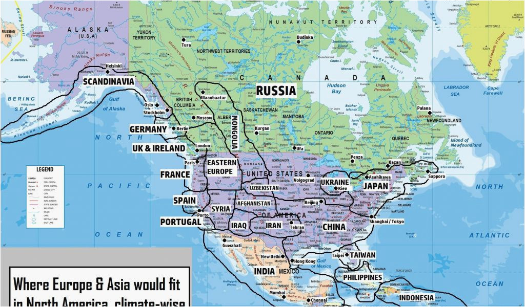 Map Of Canada with Legend Physical Map Of California Landforms north America Map Stock Us