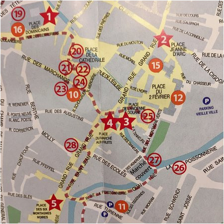 Map Of Colmar France Weihnachtsmarkt In Colmar Picture Of Old town Colmar Tripadvisor