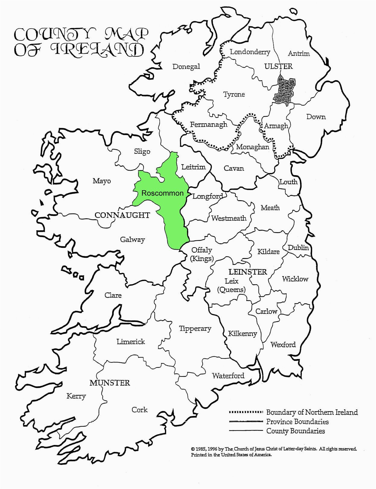 Map Of County Roscommon Ireland County Roscommon Google Search Irish Love County Cork Ireland