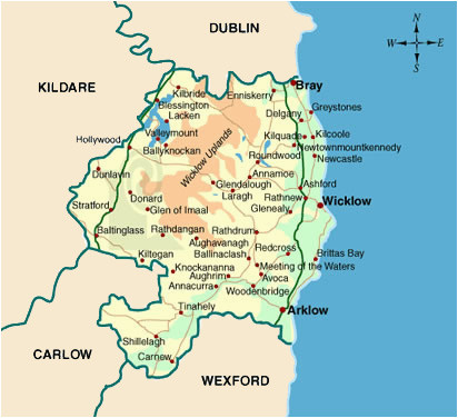 Map Of County Wicklow Ireland Map Of County Wicklow Local Enterprise Office Wicklow