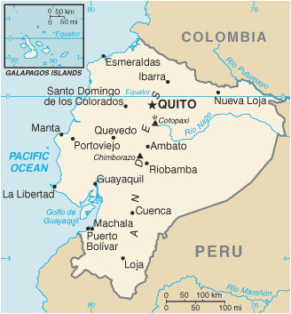 Map Of Cuenca Spain In Ecuador Most People Speak Spanish However some Of the