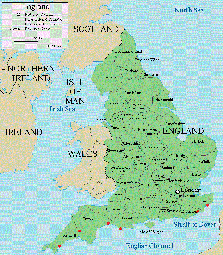 Map Of Cumbria England secretmuseum
