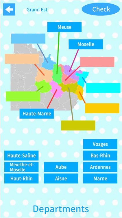 Map Of Departments In France France Regions Departments Map Quiz by Kazuto Takada