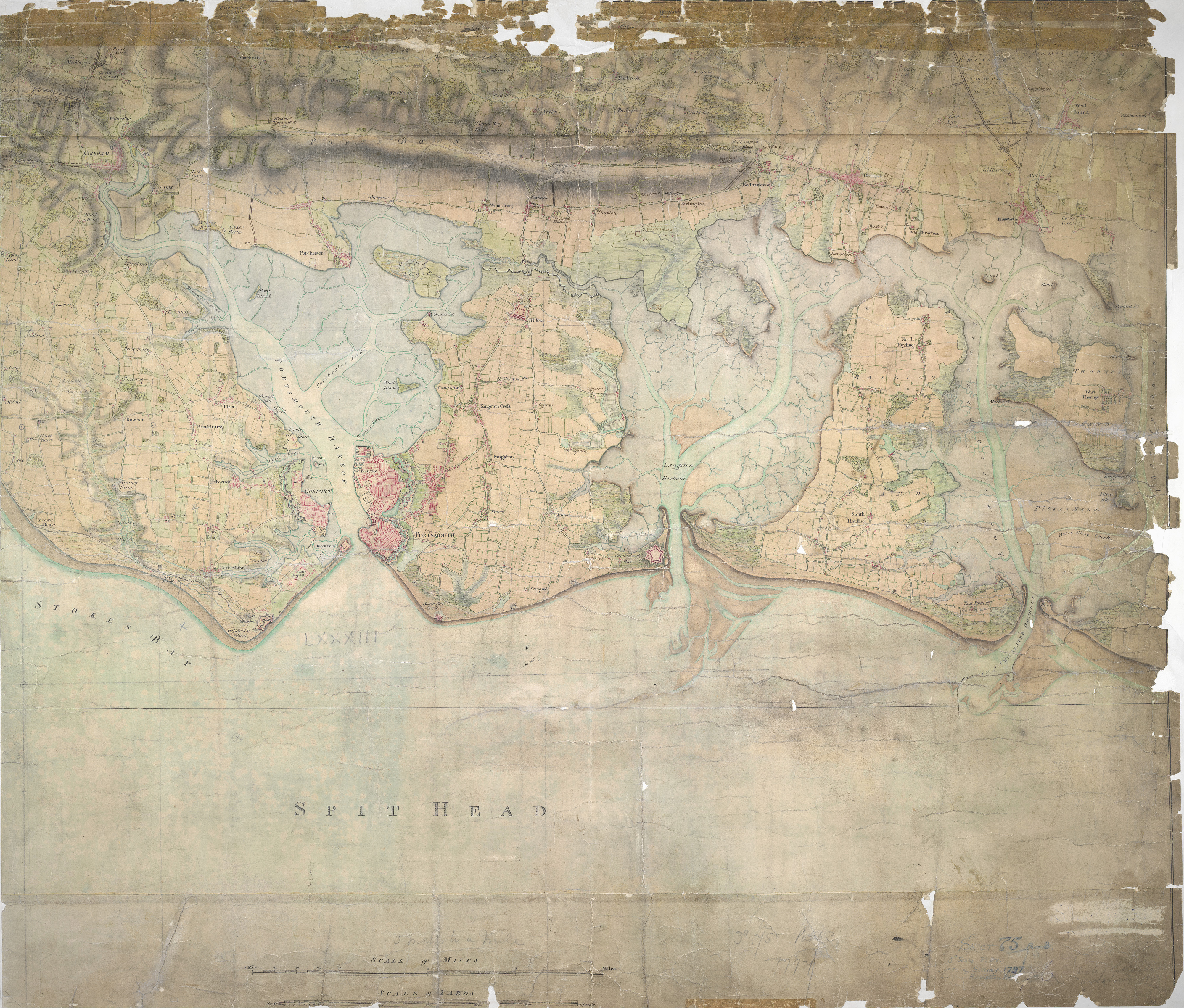 Map Of England Portsmouth File ordnance Survey Drawings Portsmouth Osd 75 3 Jpg