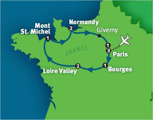 Map Of Giverny France France tour the Best Of France Rick Steves tours Ricksteves Com