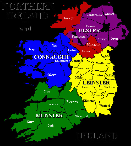 Map Of Ireland Showing Kilkenny Map Of Regions and Counties Of Ireland Travel Ireland Maps