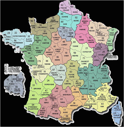 Map Of Lyon France area Map Of France Departments France Map with Departments and Regions