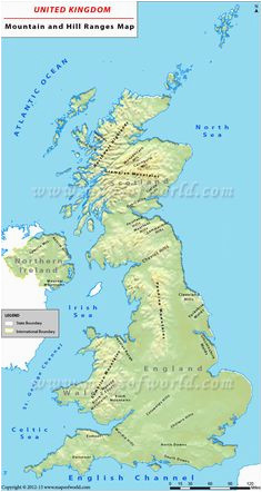 Map Of Mountains In England 562 Best British isles Maps Images In 2019 Maps British isles