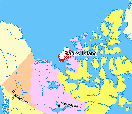 Map Of northwest Territory Canada File Map Indicating Banks island northwest Territories