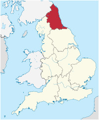 Map Of south England Uk north East England Wikipedia
