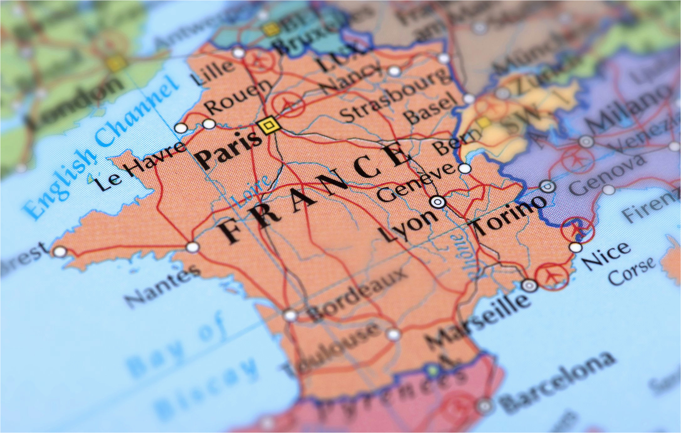 Map Of southern France Cities France Cities Map and Travel Guide