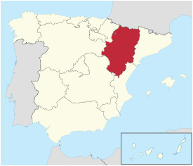 Map Of Spain Regions and Cities Aragon Wikipedia Map Of Spain Regions and Cities Aragon Wikipedia