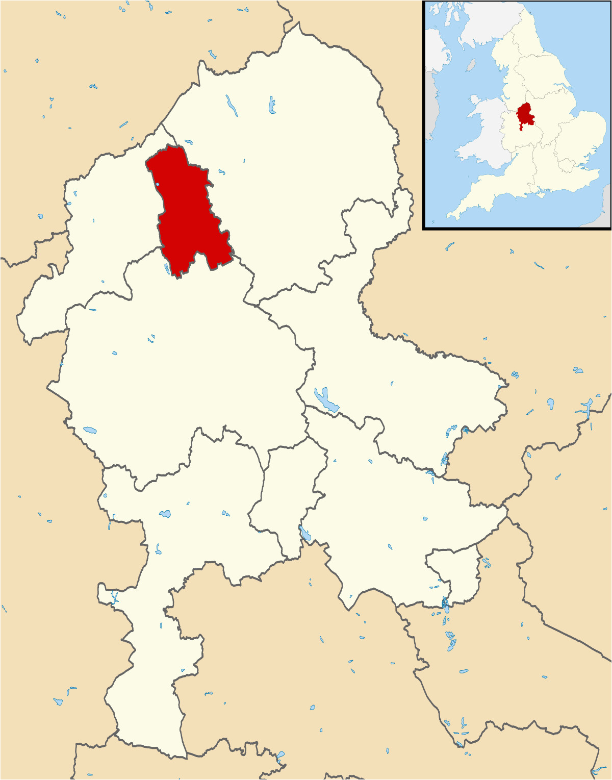 Map Of Staffordshire England City Of Stoke On Trent Wikidata