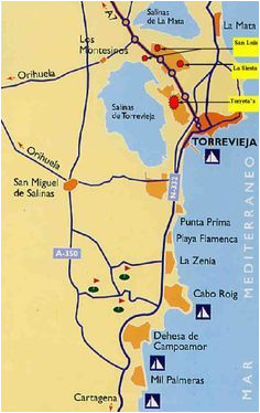 Map Of torrevieja Spain the top 14 Caravaning Spain Images Spain Destinations Cartagena