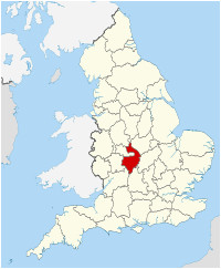Map Of Warwickshire England Warwickshire Wikipedia