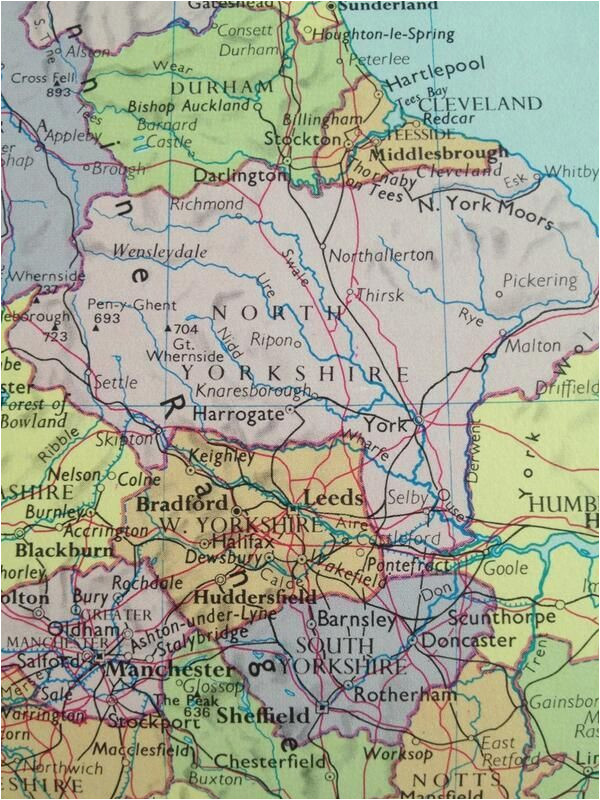 Map Of Yorkshire England with towns Eleanorfaynicholson On In 2019 Beautiful England south