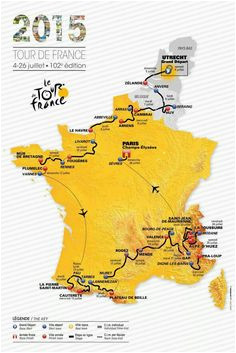 Map tour De France 2014 74 Best Le tour De France 2015 Images tour De France Biking Bicycles