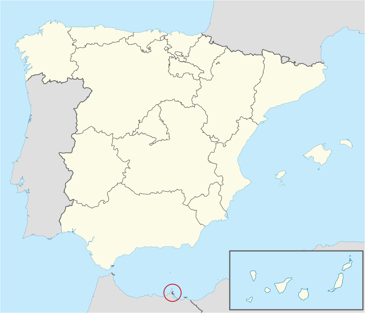 Melilla Spain Map Melilla Wikipedia