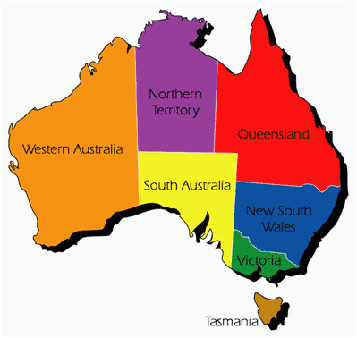 New England Australia Map Australia Map States Return to Tat Retreat Facilities List