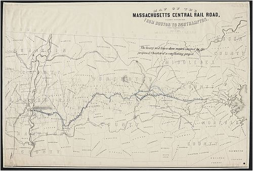 New England Central Railroad Map Central Massachusetts Railroad Wikipedia