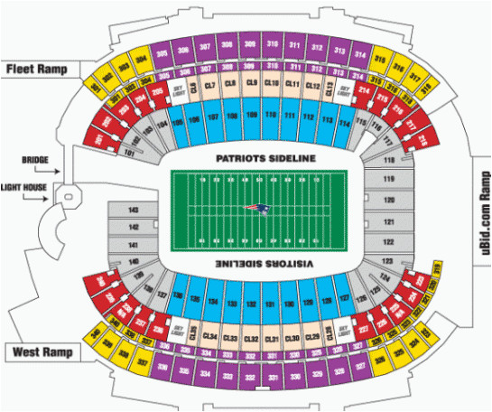 New England Patriots Stadium Map Nfl Football Stadiums New England Patriots Stadium