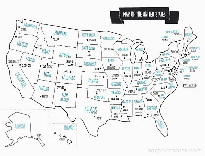 New England States Map Quiz Map Quiz States and Capitals New England Map Quiz Printout