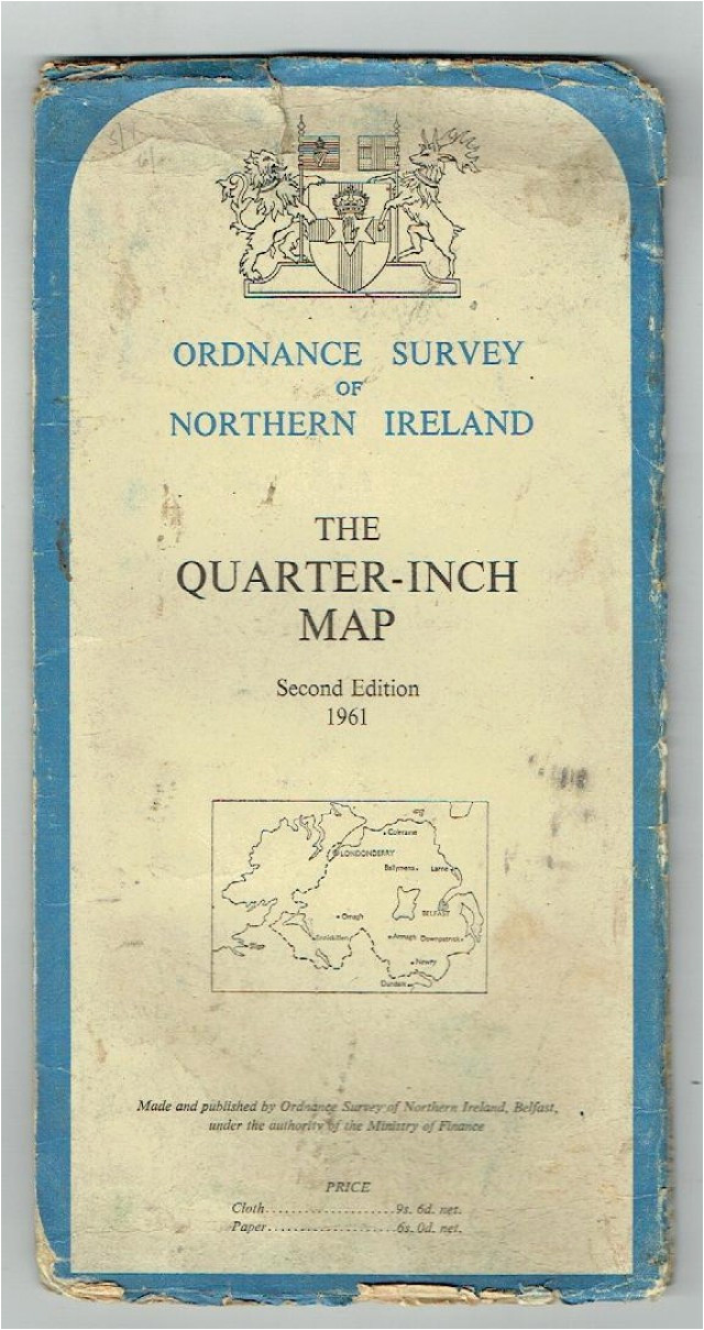 Os Maps northern Ireland Johns Bookshop ordnance Survey Of northern Ireland