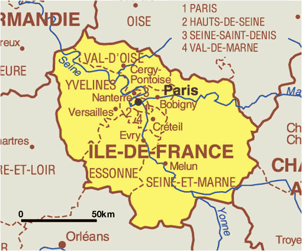 Paris France On World Map Iile De France Parijs Paris Kaart Map Carte Eu Foto Frankrijk