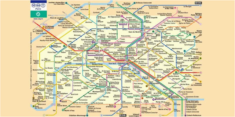 Paris France Train Stations Map Secretmuseum