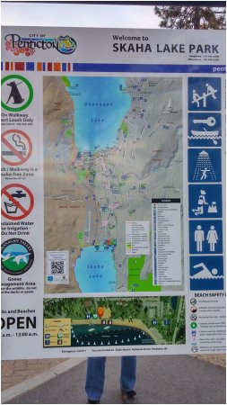 Penticton Canada Map Map Of Penticton and Park Information Picture Of Skaha