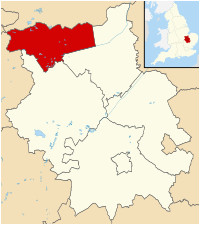 Peterborough England Map Peterborough Wikipedia